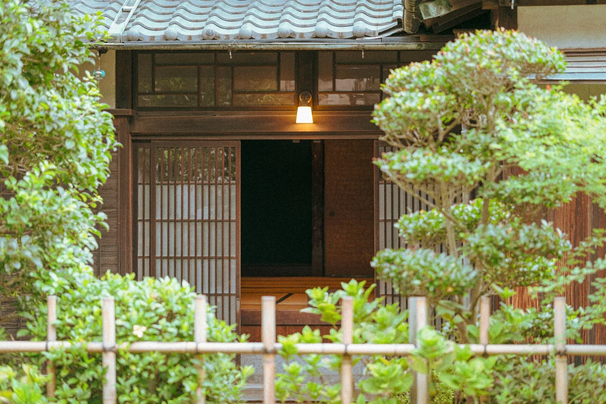 住宅の玄関まわり