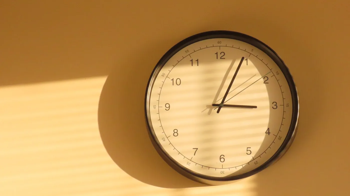 壁の時計